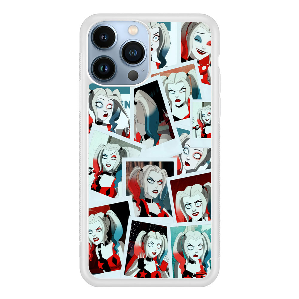 Harley Queen Expression In Frame iPhone 13 Pro Max Case