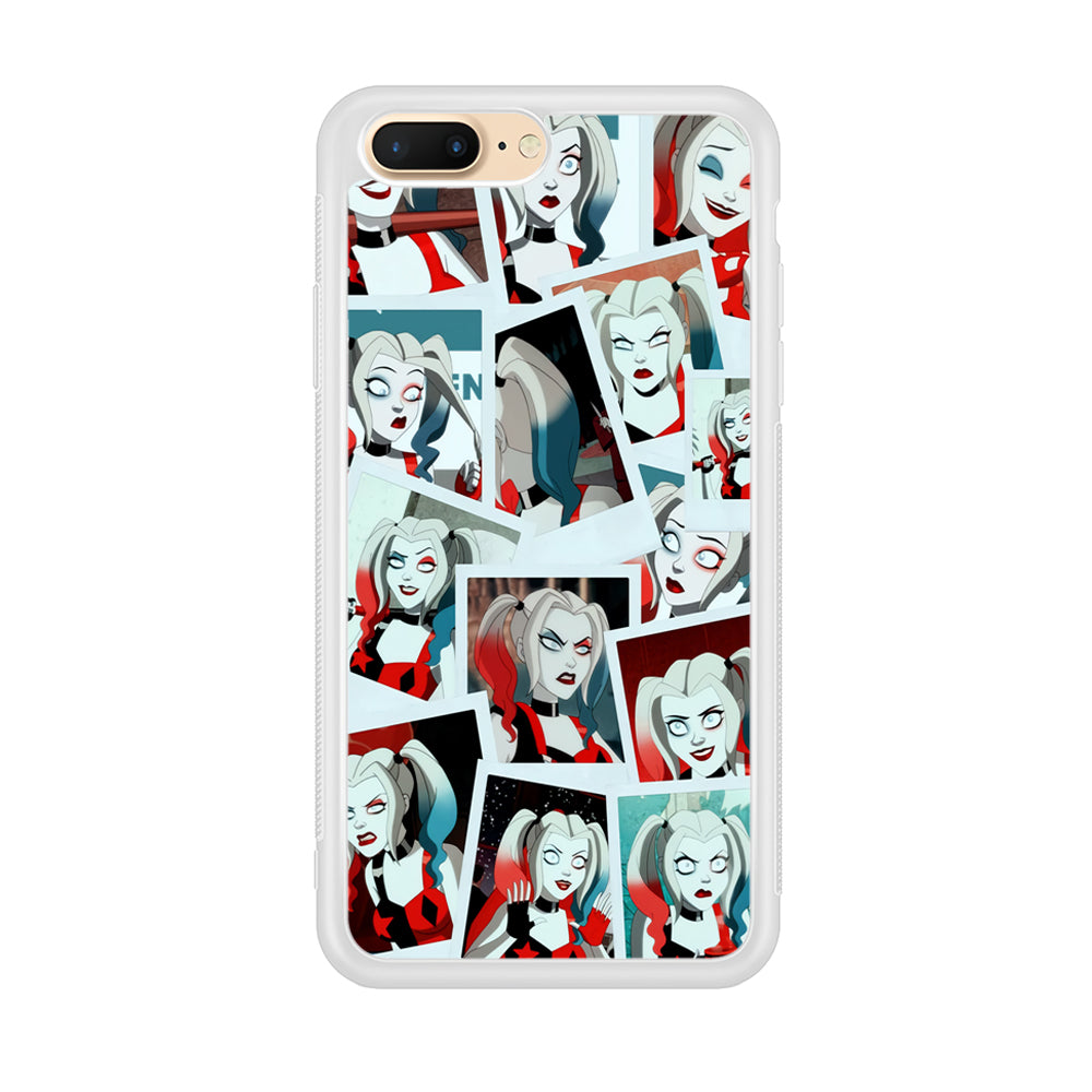 Harley Queen Expression In Frame iPhone 7 Plus Case