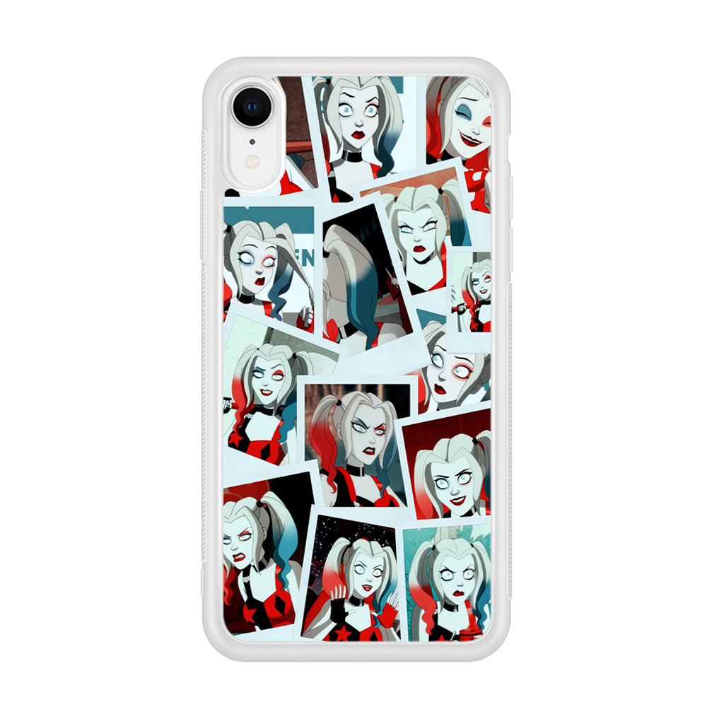 Harley Queen Expression In Frame iPhone XR Case