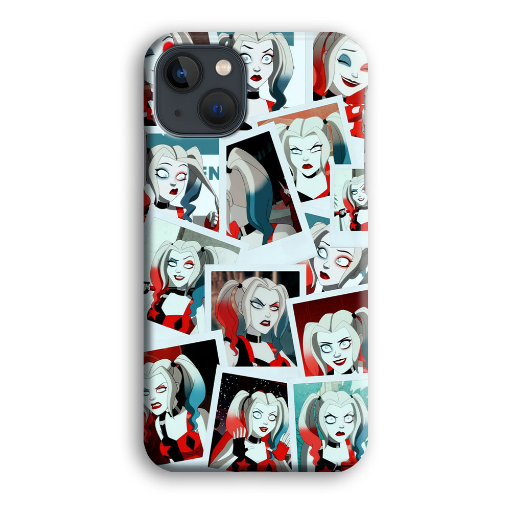 Harley Queen Expression In Frame iPhone 13 Case