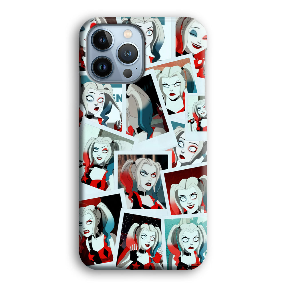 Harley Queen Expression In Frame iPhone 13 Pro Max Case