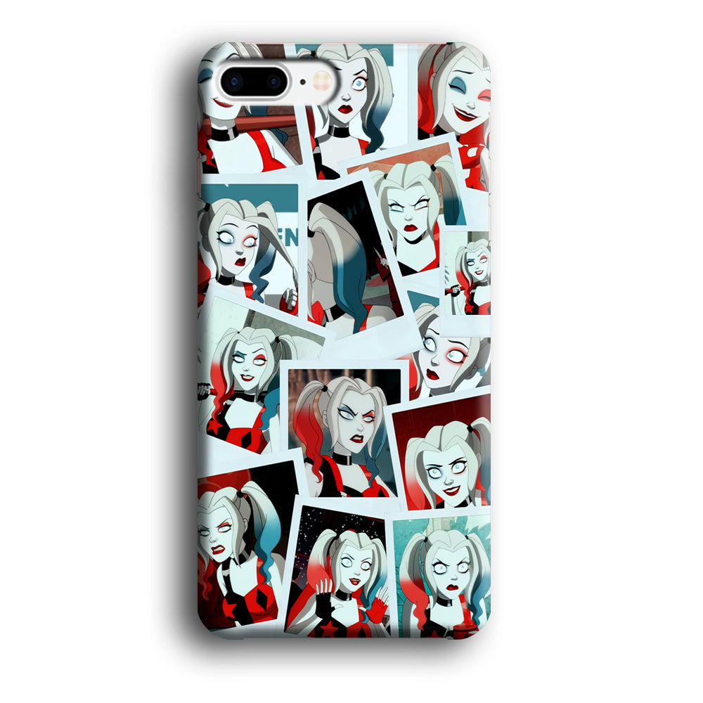 Harley Queen Expression In Frame iPhone 7 Plus Case