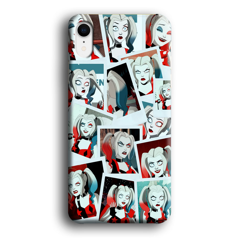 Harley Queen Expression In Frame iPhone XR Case
