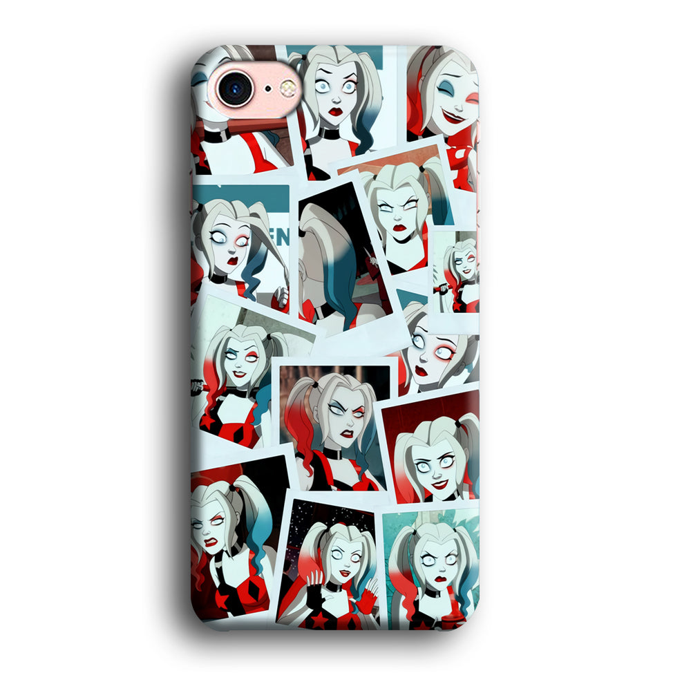 Harley Queen Expression In Frame iPhone 8 Case