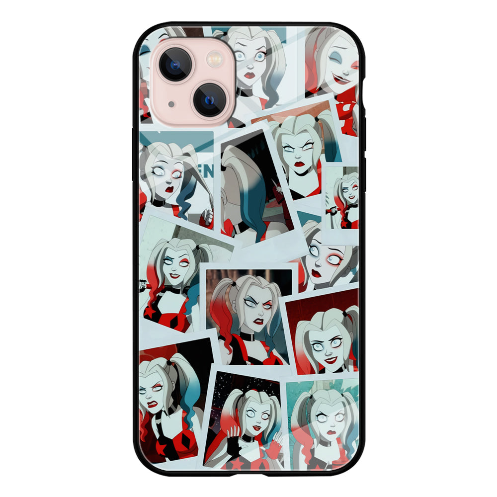 Harley Queen Expression In Frame iPhone 13 Case