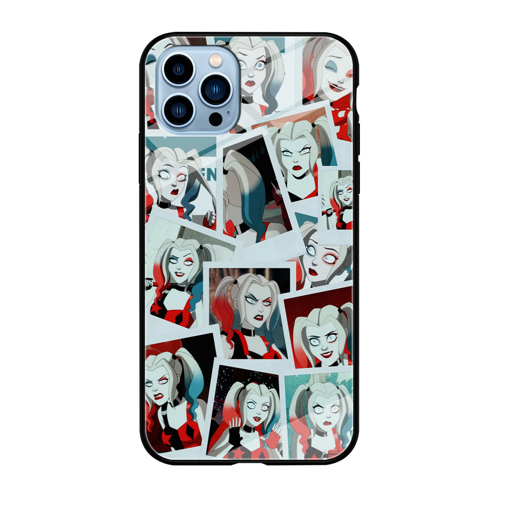 Harley Queen Expression In Frame iPhone 12 Pro Case