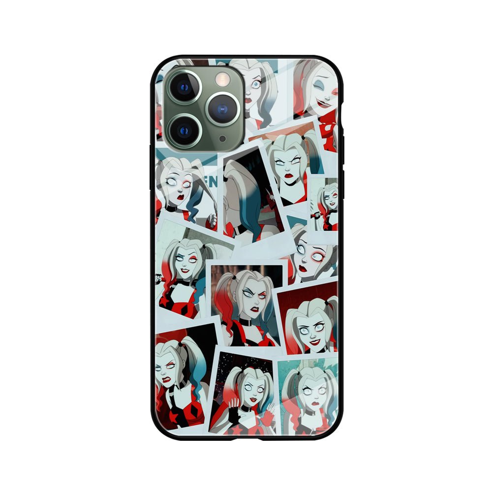 Harley Queen Expression In Frame iPhone 11 Pro Max Case