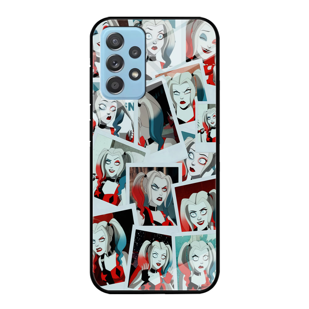 Harley Queen Expression In Frame Samsung Galaxy A52 Case