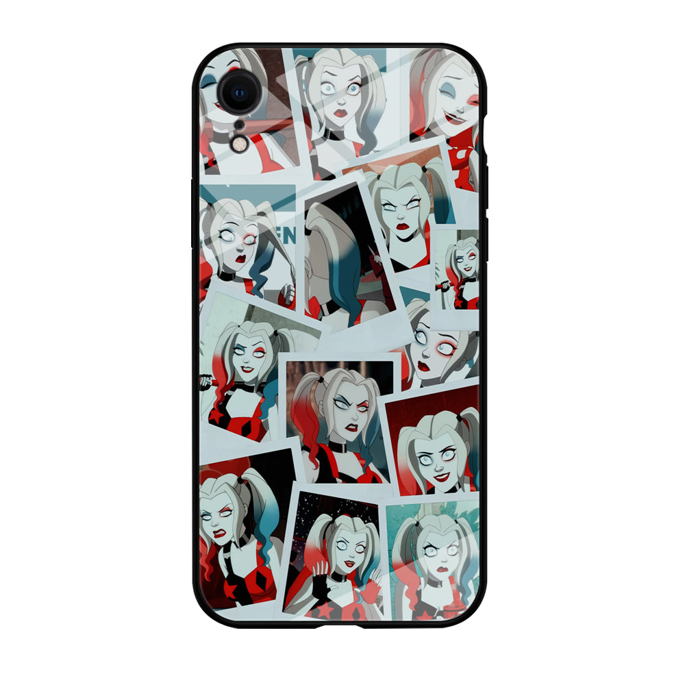 Harley Queen Expression In Frame iPhone XR Case