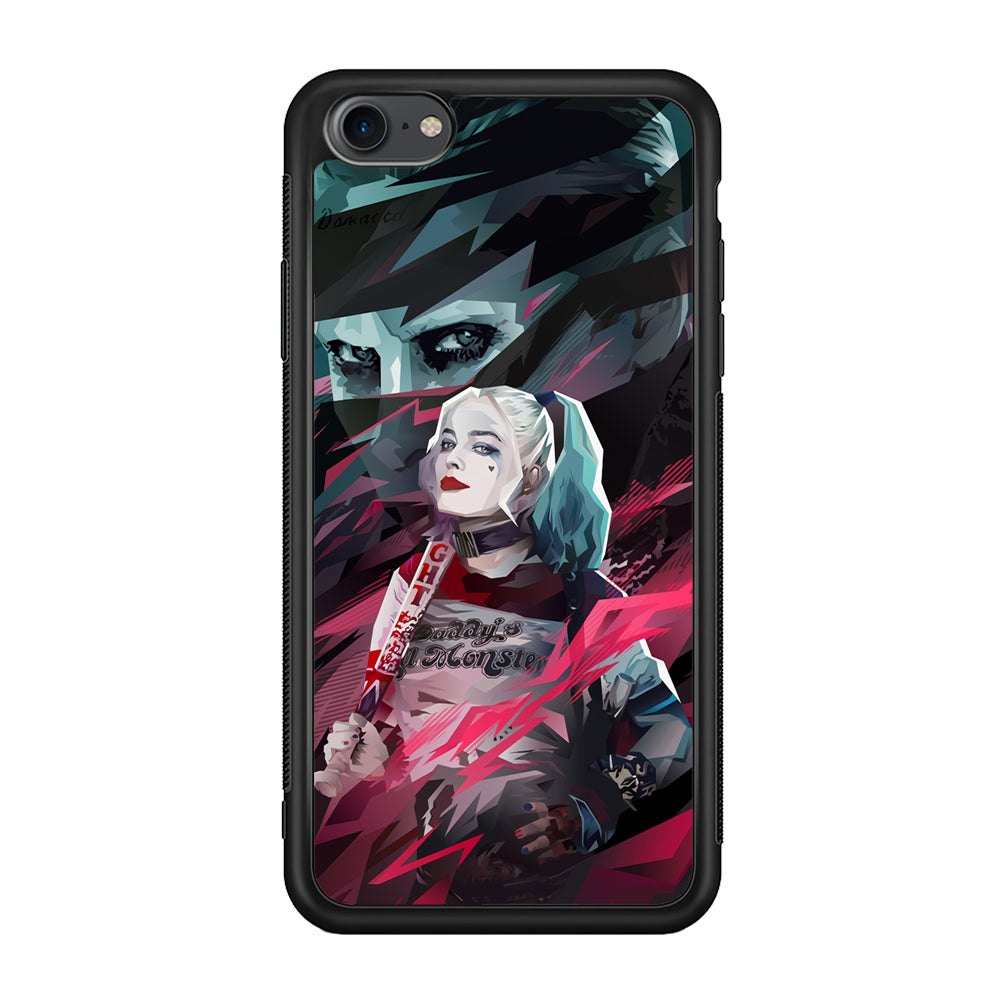 Harley Quinn Daddy's Monsters iPhone 8 Case