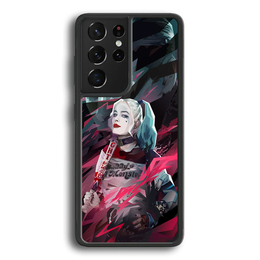 Harley Quinn Daddy's Monsters Samsung Galaxy S21 Ultra Case