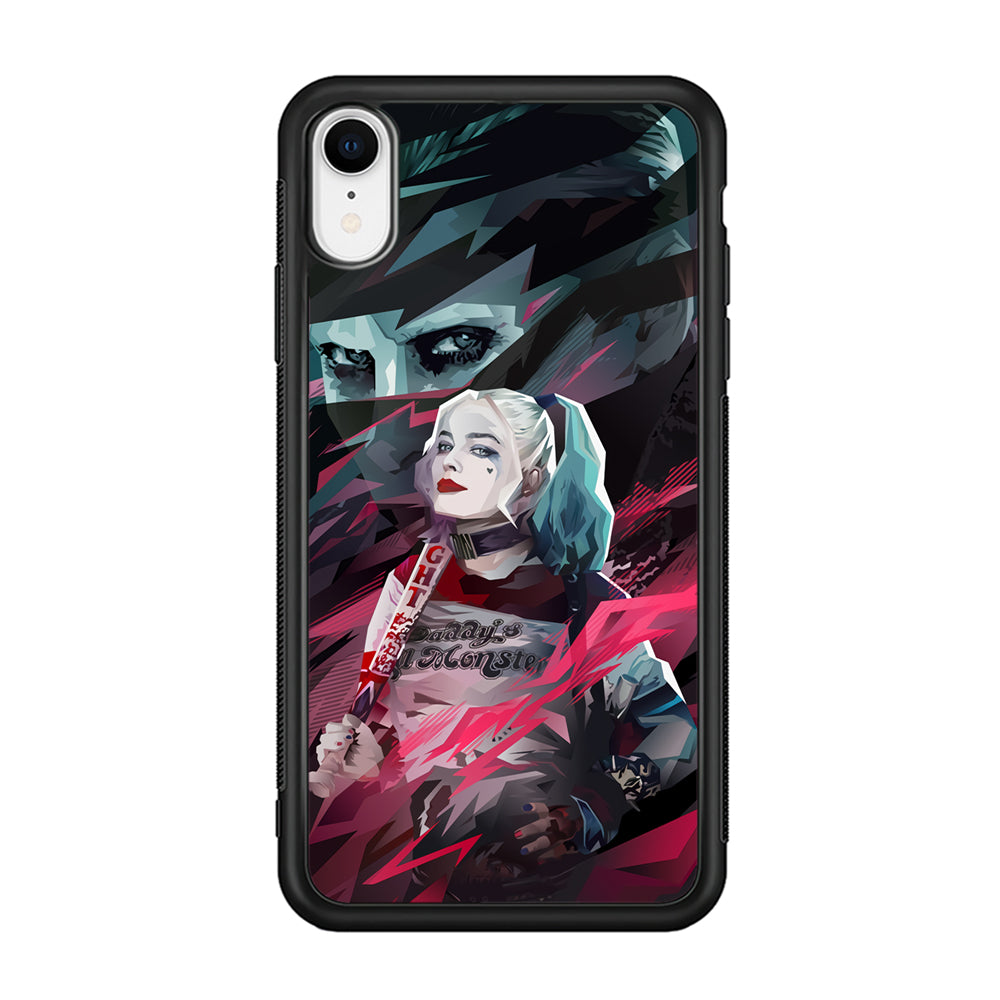 Harley Quinn Daddy's Monsters iPhone XR Case