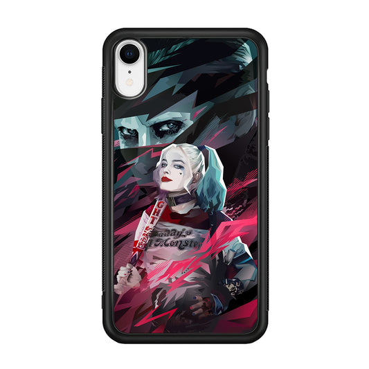 Harley Quinn Daddy's Monsters iPhone XR Case