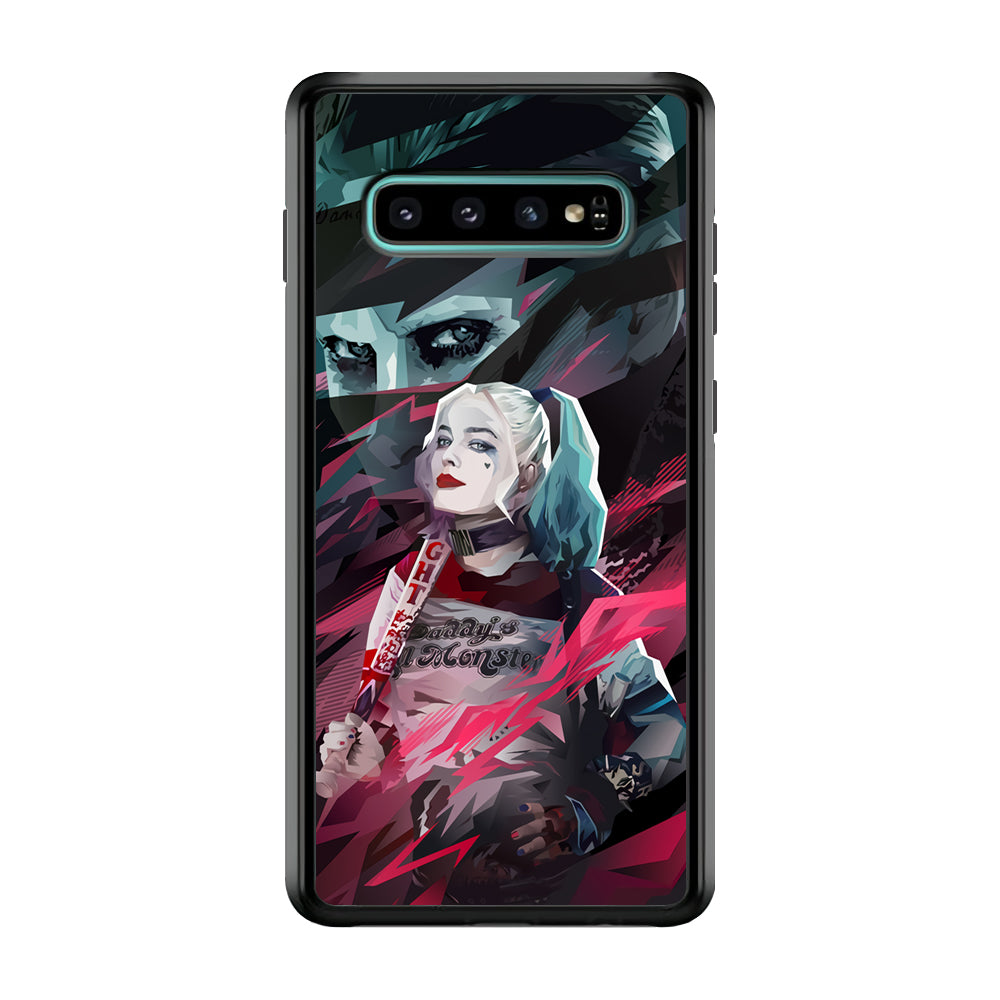 Harley Quinn Daddy's Monsters Samsung Galaxy S10 Case