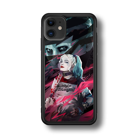 Harley Quinn Daddy's Monsters iPhone 11 Case