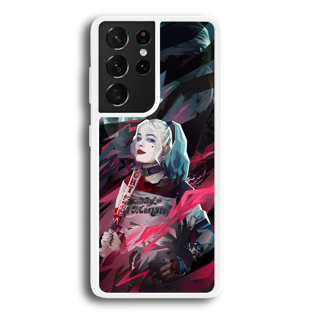 Harley Quinn Daddy's Monsters Samsung Galaxy S21 Ultra Case