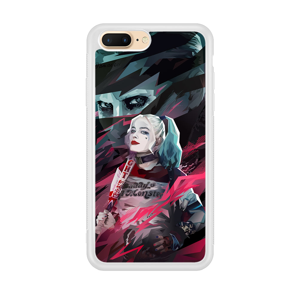 Harley Quinn Daddy's Monsters iPhone 8 Plus Case