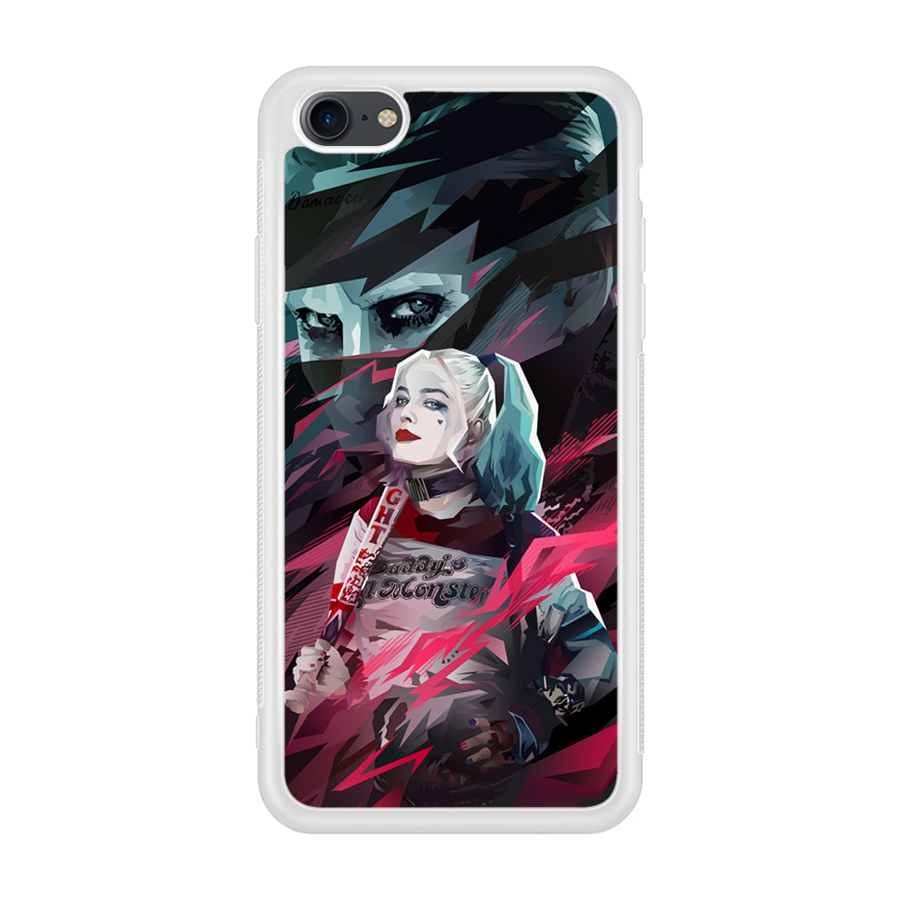 Harley Quinn Daddy's Monsters iPhone 8 Case