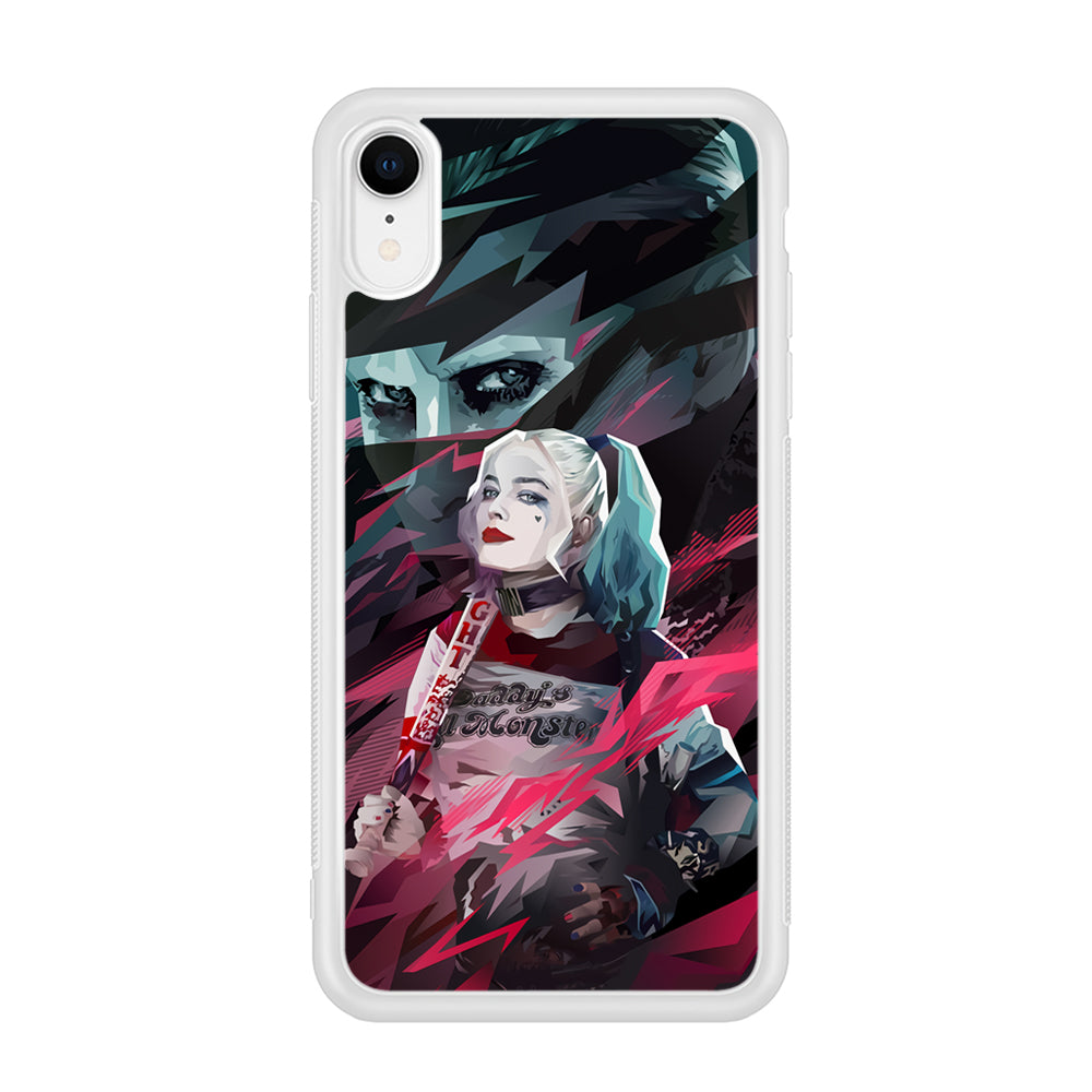 Harley Quinn Daddy's Monsters iPhone XR Case