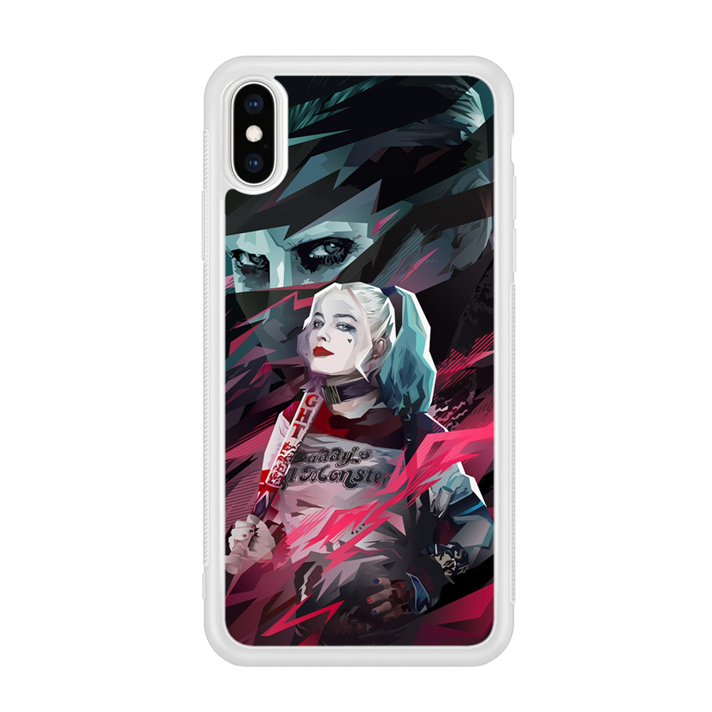 Harley Quinn Daddy's Monsters iPhone X Case