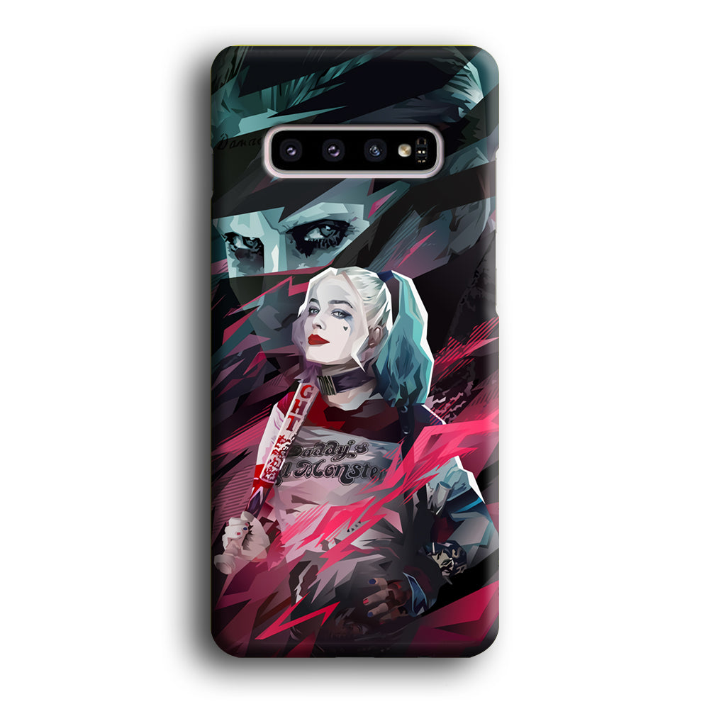 Harley Quinn Daddy's Monsters Samsung Galaxy S10 Case