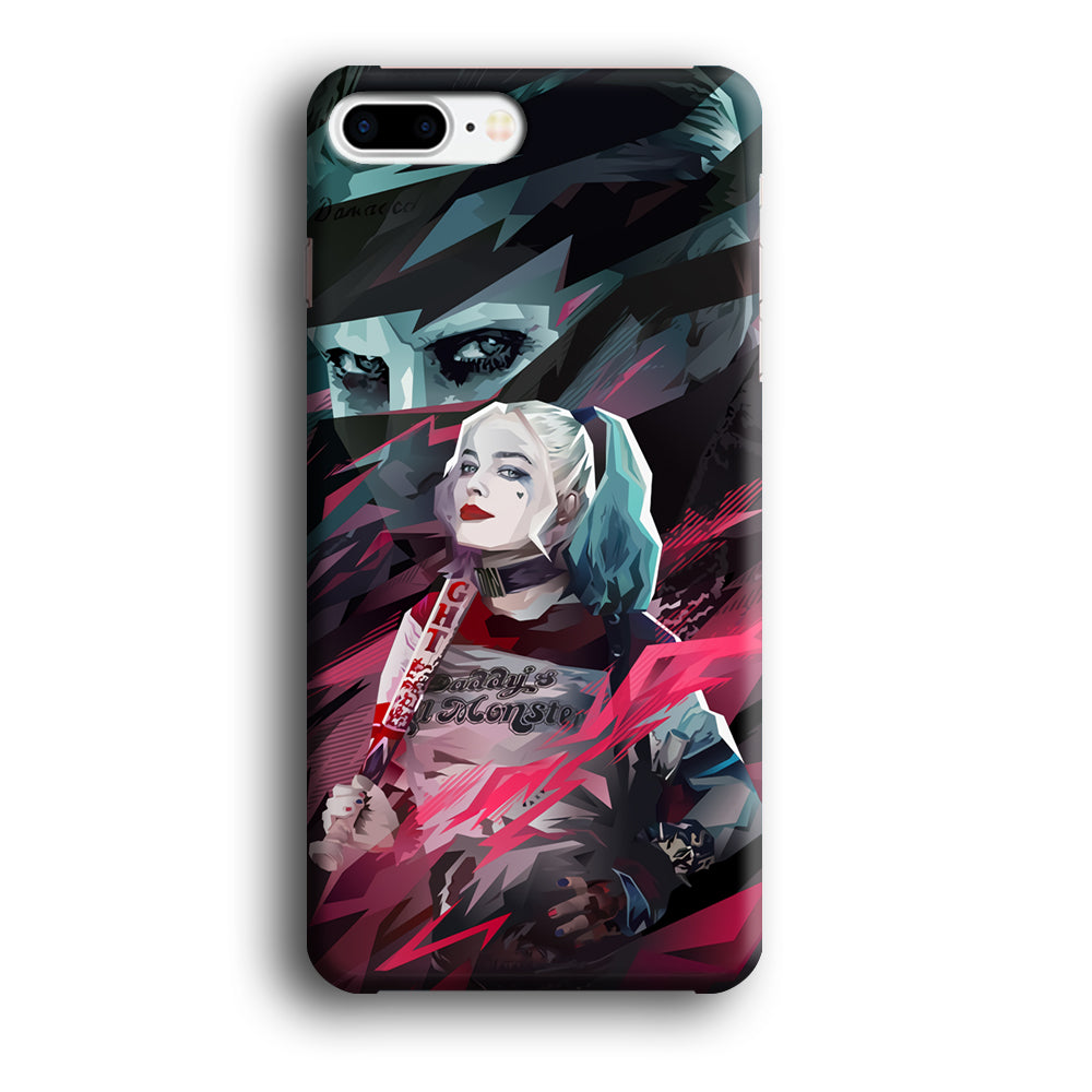 Harley Quinn Daddy's Monsters iPhone 8 Plus Case