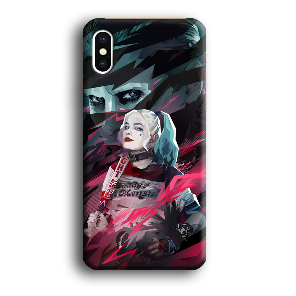 Harley Quinn Daddy's Monsters iPhone X Case