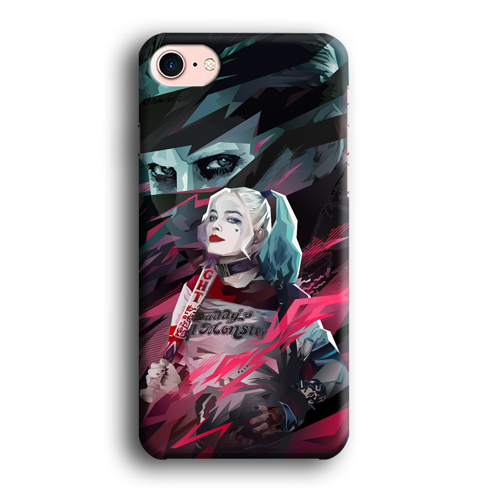 Harley Quinn Daddy's Monsters iPhone 8 Case