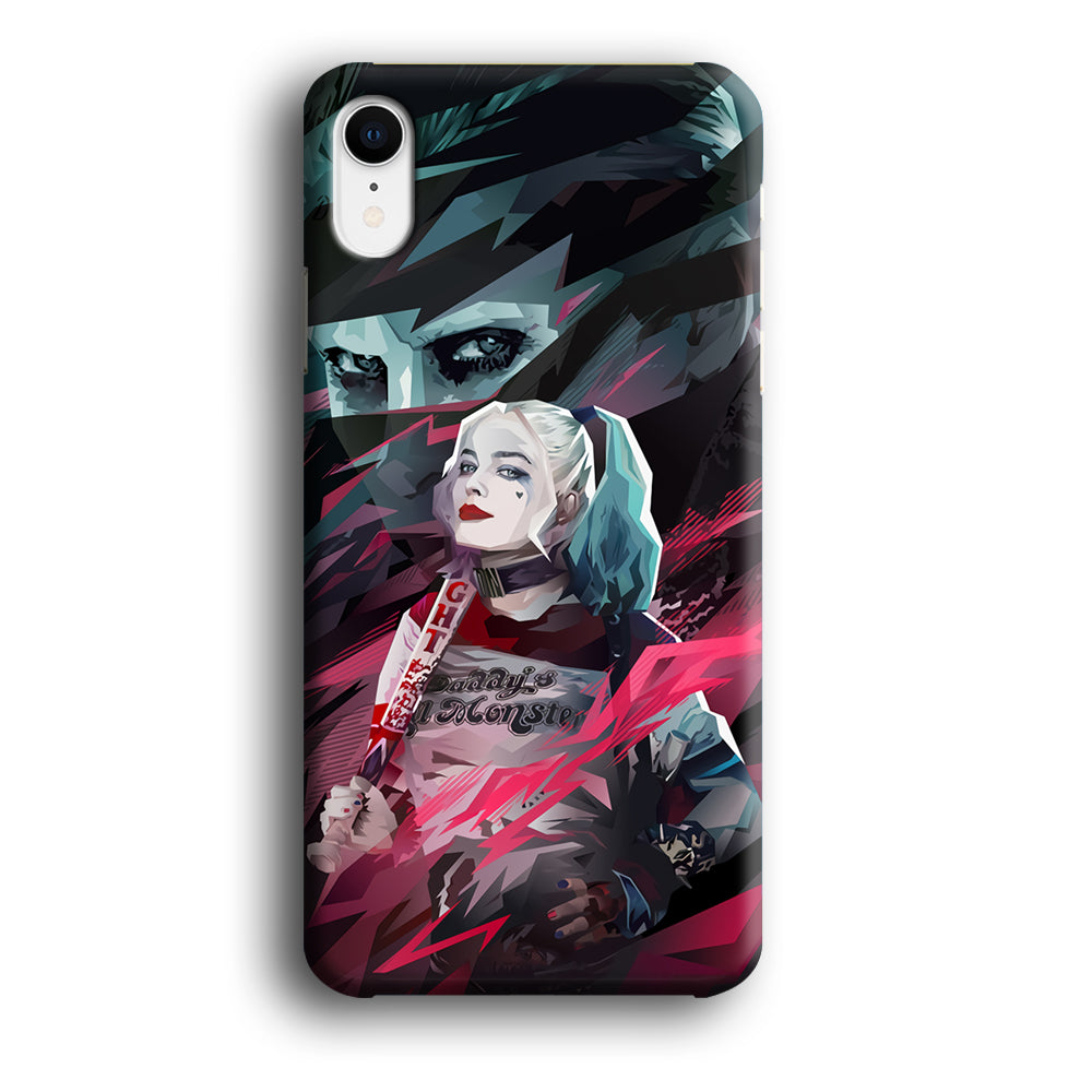 Harley Quinn Daddy's Monsters iPhone XR Case