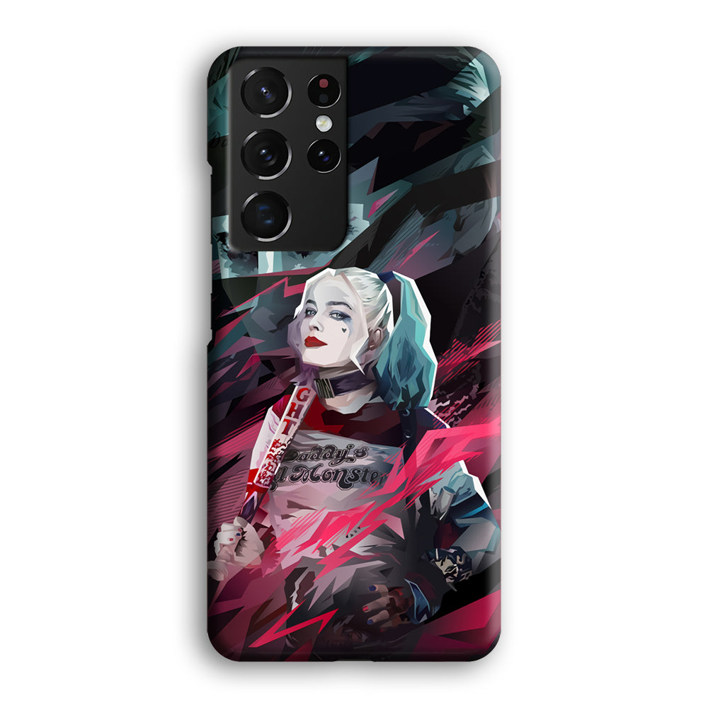 Harley Quinn Daddy's Monsters Samsung Galaxy S21 Ultra Case