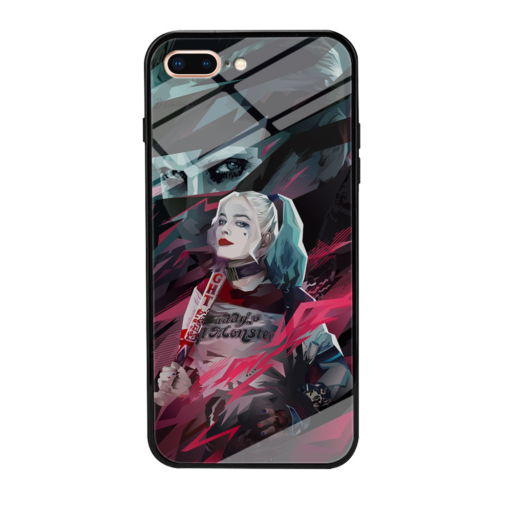 Harley Quinn Daddy's Monsters iPhone 8 Plus Case