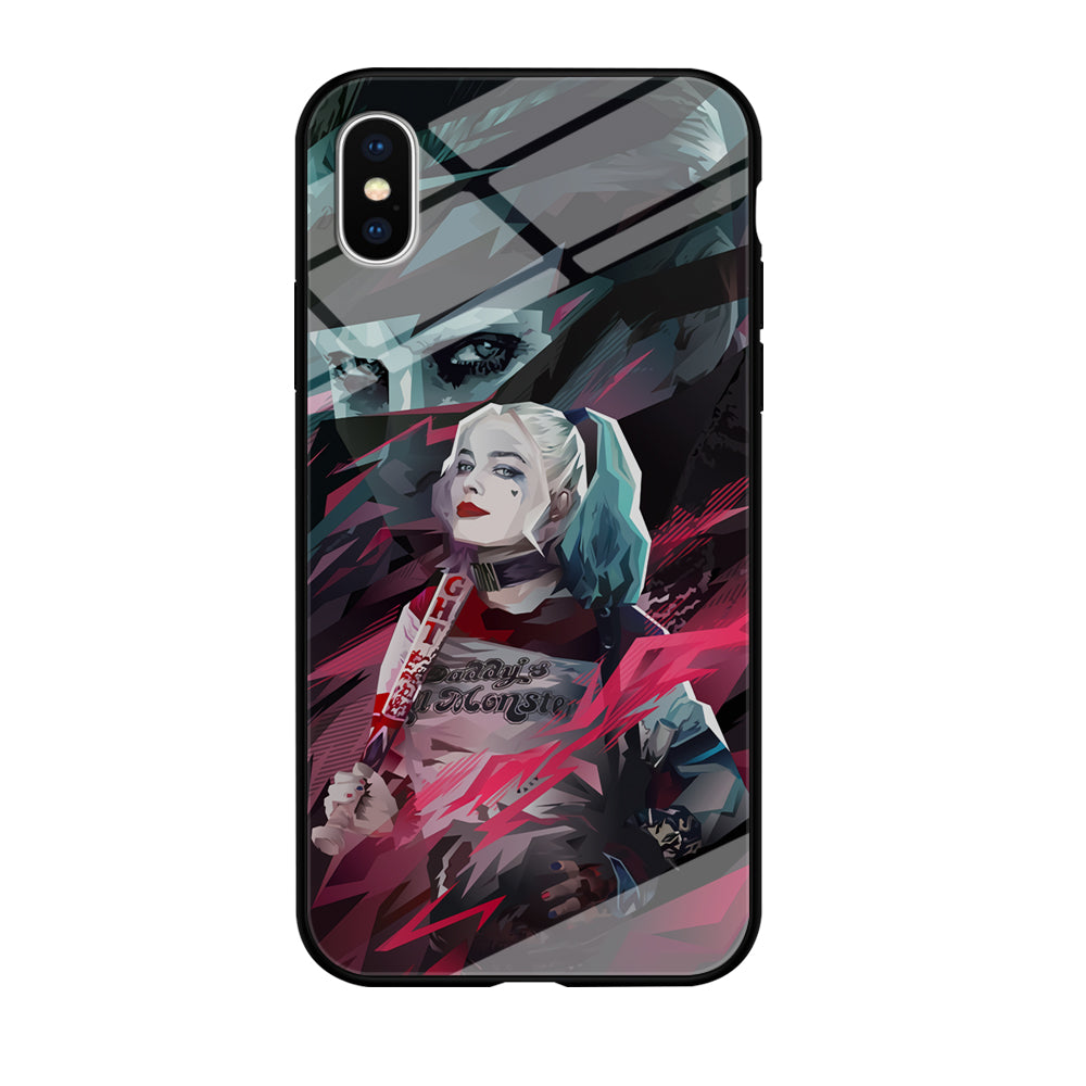 Harley Quinn Daddy's Monsters iPhone X Case