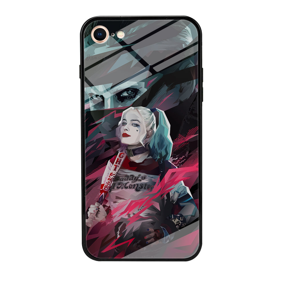 Harley Quinn Daddy's Monsters iPhone 8 Case