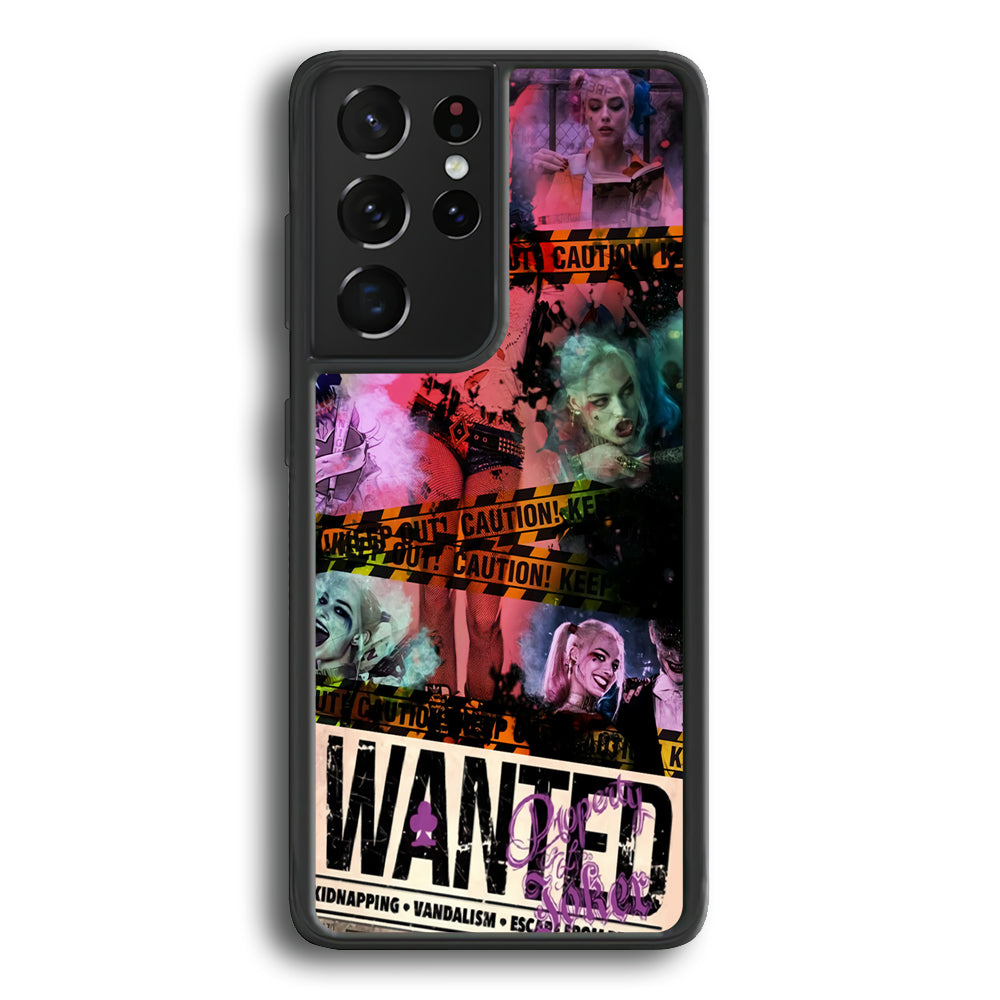 Harley Quinn Prison Break Samsung Galaxy S21 Ultra Case