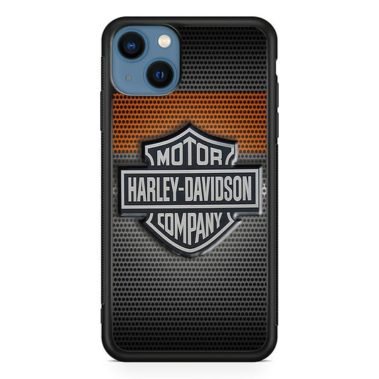 Harley Davidson Grey iPhone 13 Case
