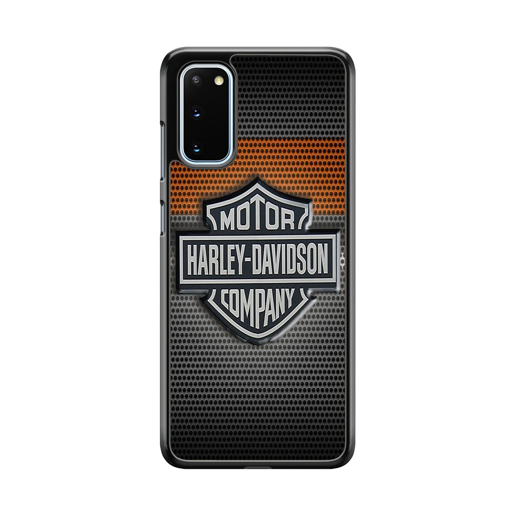 Harley Davidson Grey Samsung Galaxy S20 Case