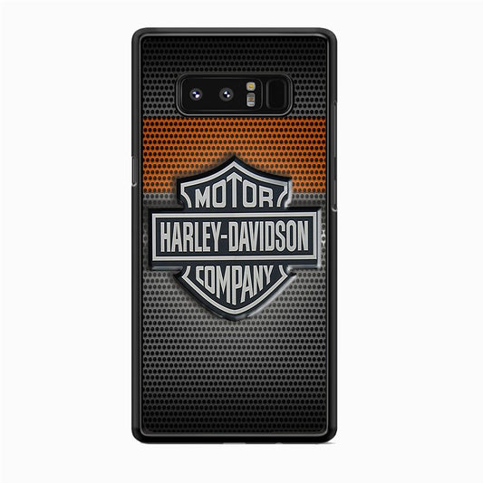 Harley Davidson Grey Samsung Galaxy Note 8 Case