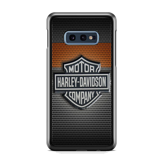 Harley Davidson Grey Samsung Galaxy S10E Case