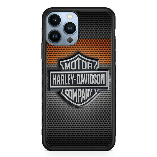 Harley Davidson Grey iPhone 13 Pro Max Case