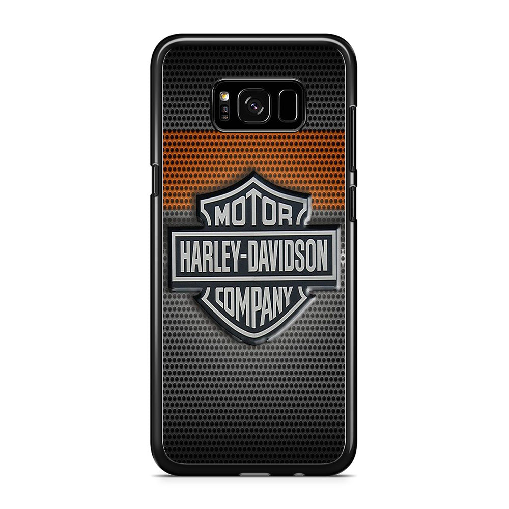 Harley Davidson Grey Samsung Galaxy S8 Case