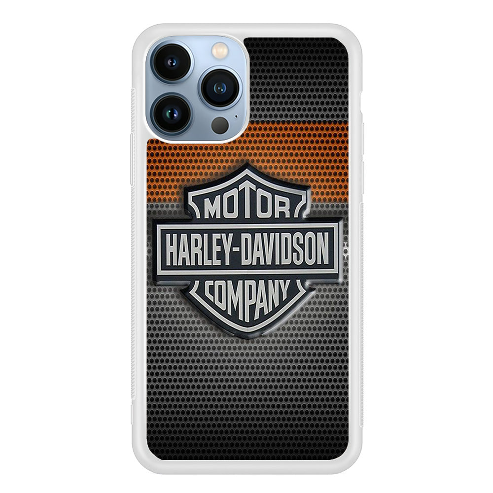 Harley Davidson Grey iPhone 13 Pro Max Case