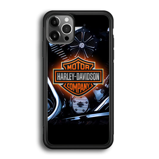 Harley Davidson Light Up The Engine iPhone 12 Pro Case