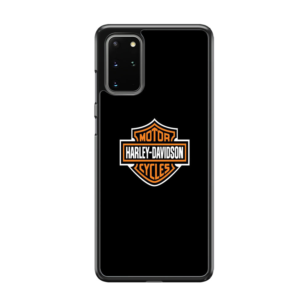 Harley Davidson Logo Black Samsung Galaxy S20 Plus Case