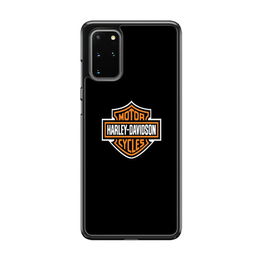 Harley Davidson Logo Black Samsung Galaxy S20 Plus Case