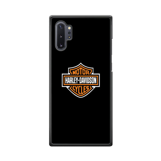 Harley Davidson Logo Black Samsung Galaxy Note 10 Plus Case