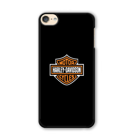 Harley Davidson Logo Black iPod Touch 6 Case - Carneyforia