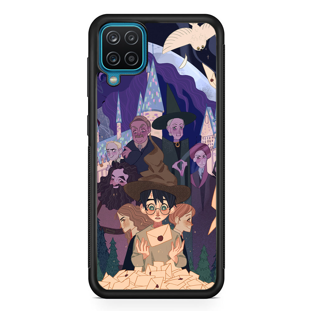 Harry Potter Imagine The Magic Letter Samsung Galaxy A12 Case