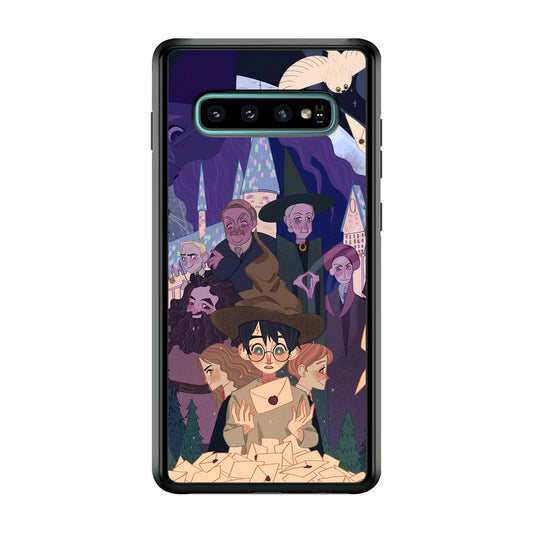 Harry Potter Imagine The Magic Letter Samsung Galaxy S10 Case