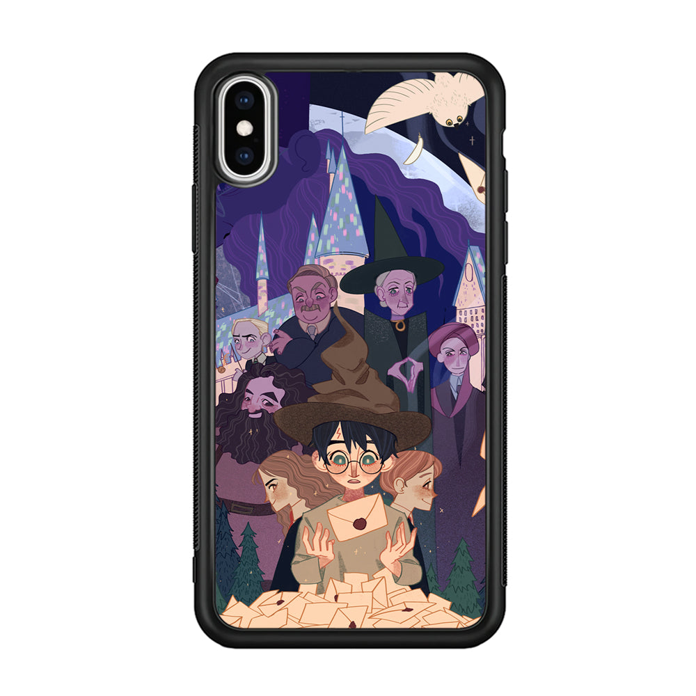 Harry Potter Imagine The Magic Letter iPhone X Case