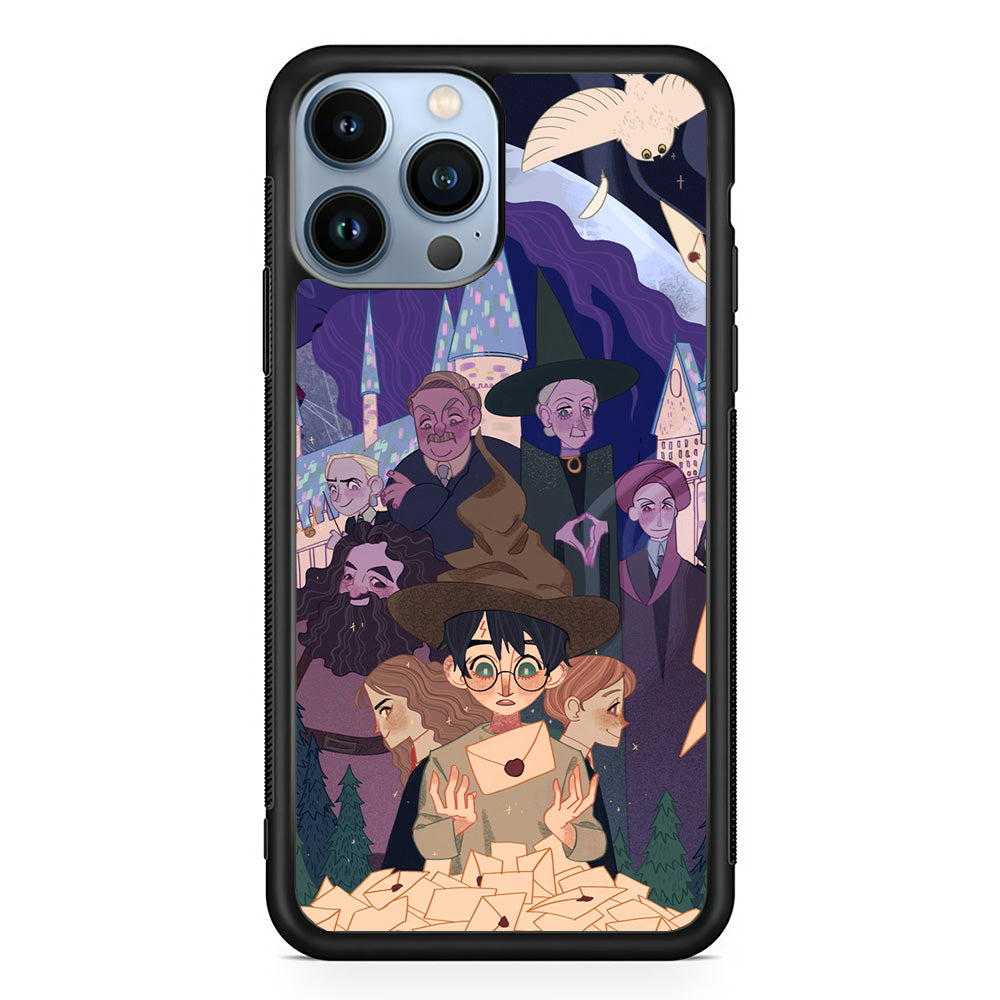 Harry Potter Imagine The Magic Letter iPhone 13 Pro Max Case